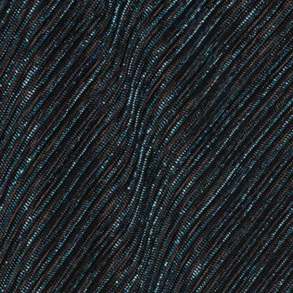 Michael Costello x Revolve Hemma Metallic Blue Off-the-Shoulder Mini Dress NWT - Picture 5 of 8